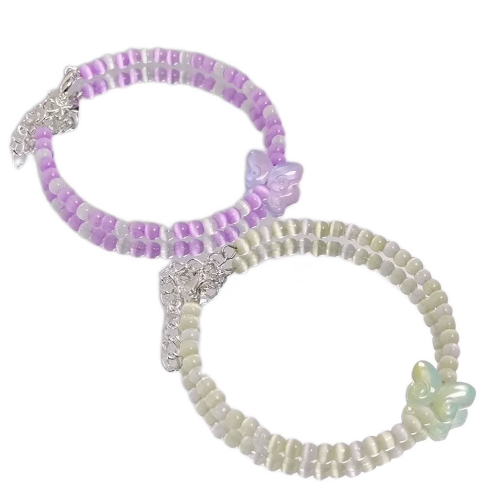 Damen Armband mit handgefertigtem Schmetterlingsdesign Shop Nory