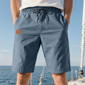 Herren nan schnelltrocknende Badeshorts im Bermuda-Schnitt mit elastischem Bund und Kordelzug