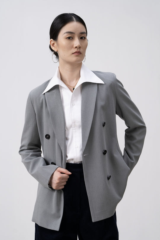 Damen Taillierte Doppelreihige Blazer Shop Nory 1787623052