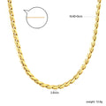 Damen Halskette mit verstellbarem, eleganten Gliederdesign Shop Nory