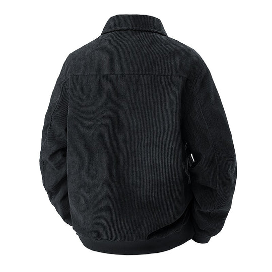 Herren Modische Cordjacke mit praktischen Taschen Shop Nory