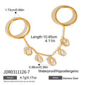 Damen eleganter Ohrringe mit funkelnden Kristallen Shop Nory