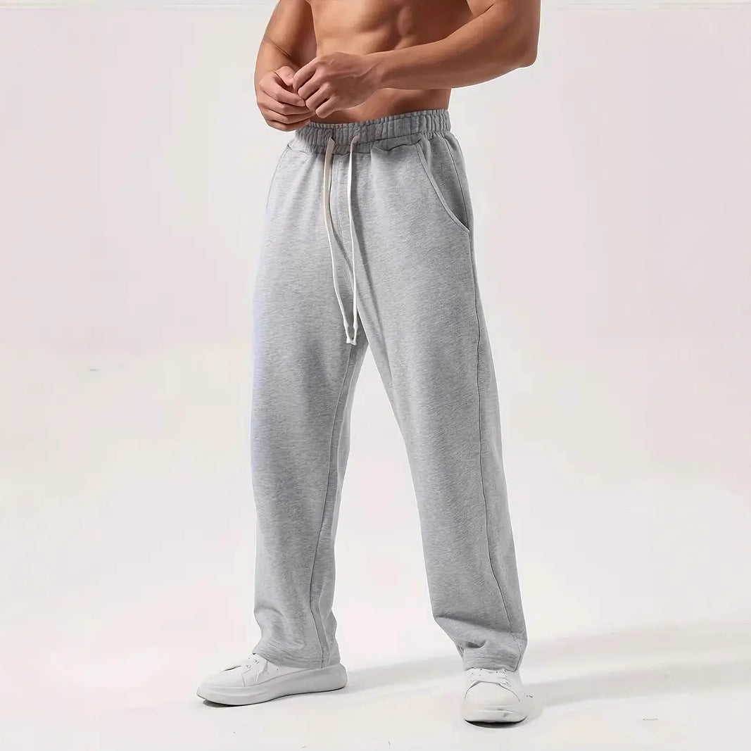 Herren nan locker sitzende Jogginghose aus Baumwollmischung mit elastischem Bund und Seitentaschen Shop Nory