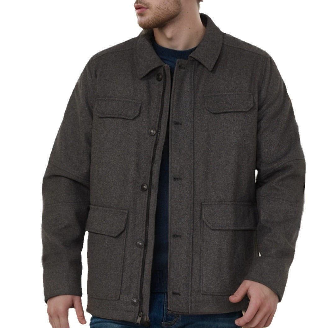 Herren lässige Flanelljacke
