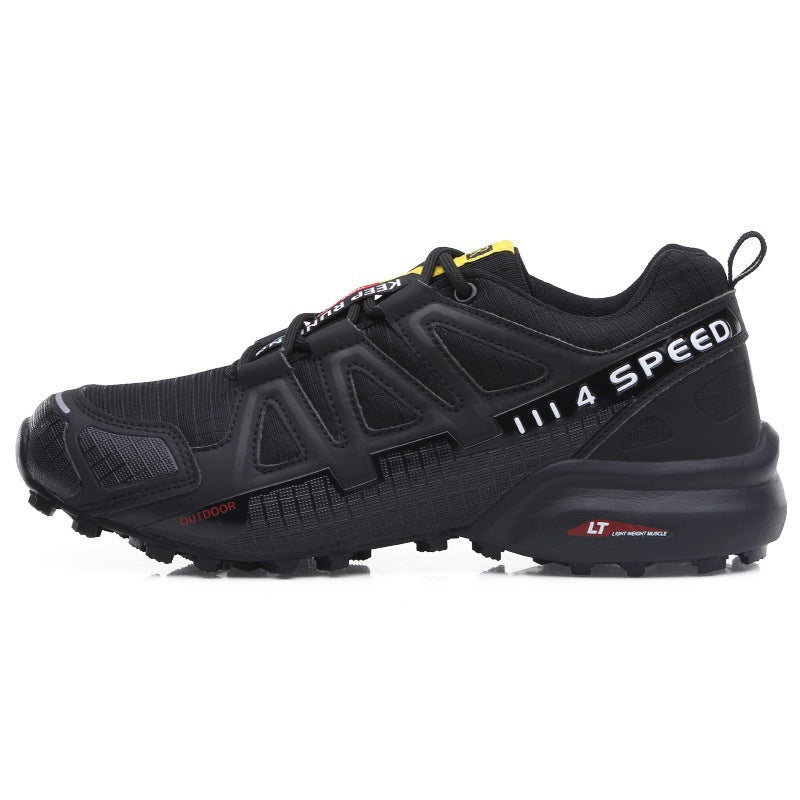 Damen Outdoor-Laufschuhe mit rutschfester Profilsohle und atmungsaktivem Obermaterial