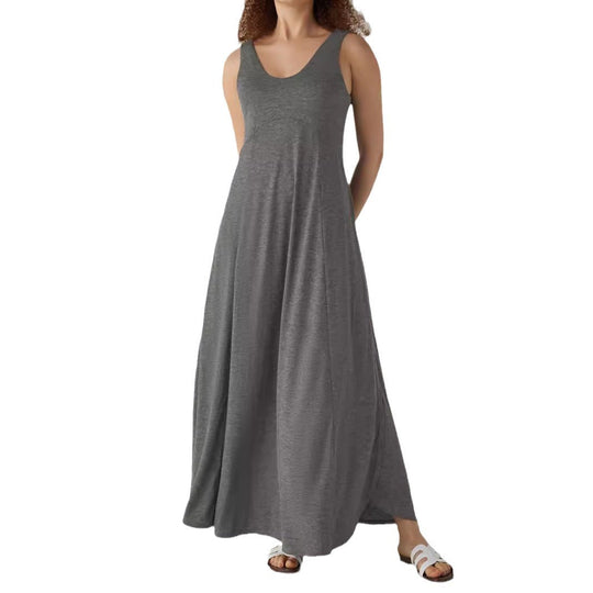 Damen Maxi-Kleid mit fließendem Schnitt und komfortablem Tragegefühl Shopnory