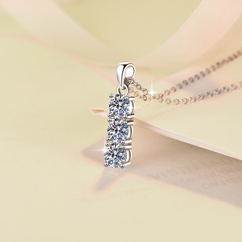 Damen Halskette mit funkelndem Zirkonia-Anhänger Shop Nory 1780916764