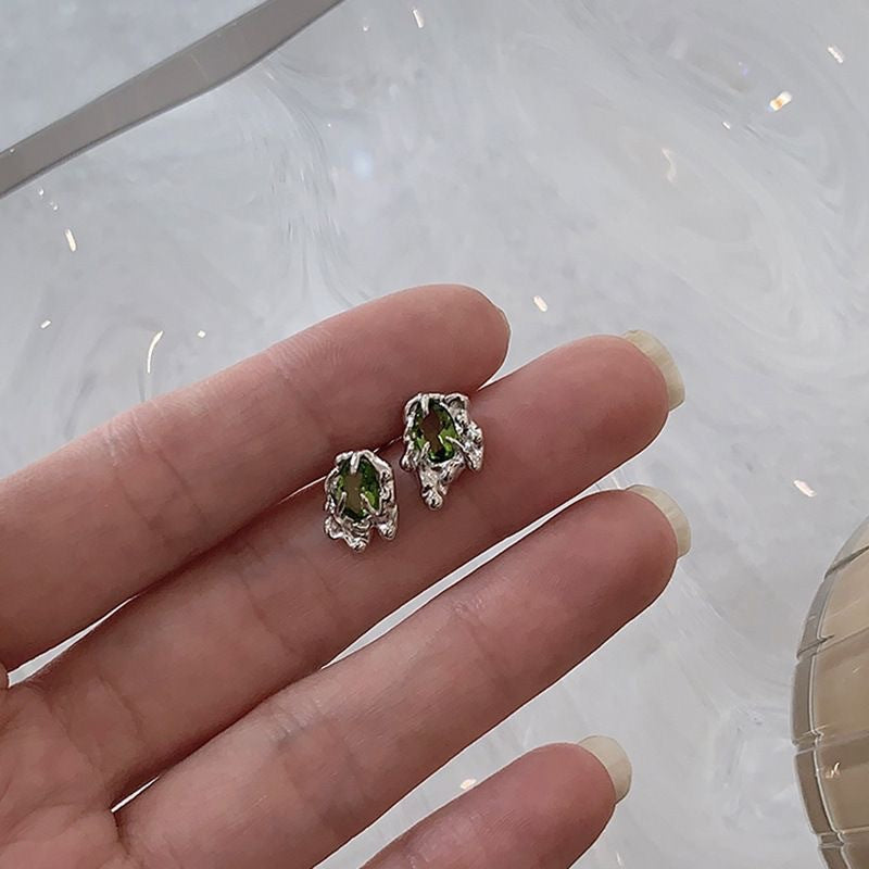 Damen Ohrringe aus hochwertigem Edelstahl mit funkelnden Zirkonia Shop Nory