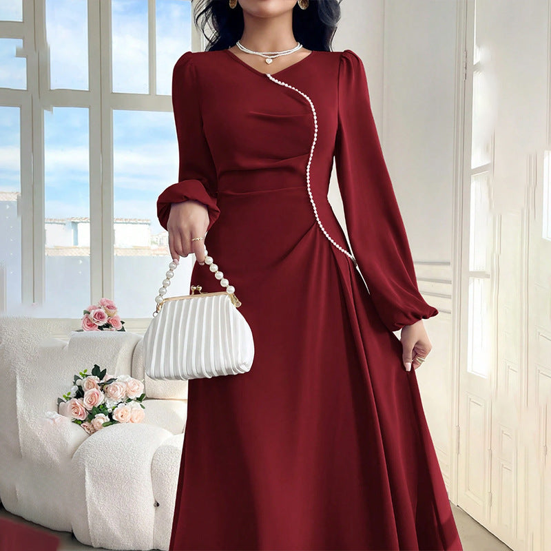 Damen Elegantes Maxikleid mit besonderem Ausschnitt Shop Nory