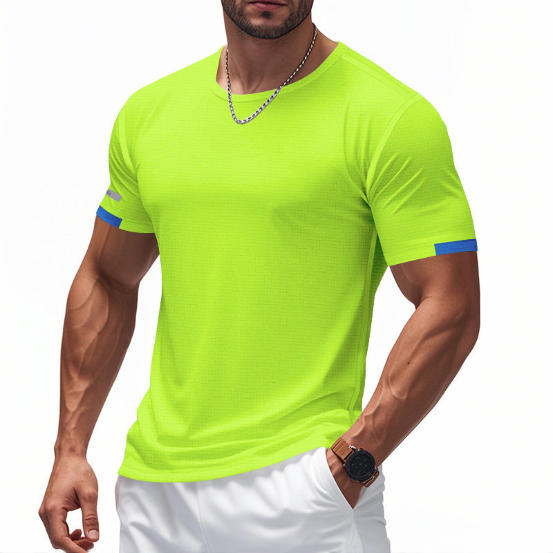 Herren Funktions-T-Shirt mit atmungsaktivem Design und reflektierenden Details ShopNory