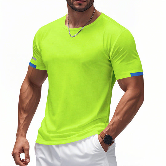 Herren Funktions-T-Shirt mit atmungsaktivem Design und reflektierenden Details ShopNory