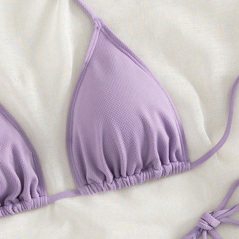 Damen Triangel-Bikini mit verstellbaren BindShopnoryändern