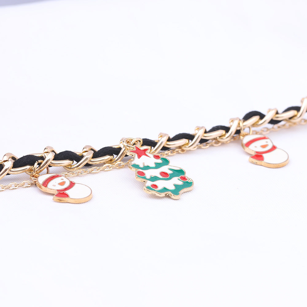Damen Armband mit festlichen Anhängern und luxuriösem Kettendesign Shop Nory