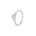 Damen klassischer Verlobungsring mit geschliffenem Zirkonia Shop Nory