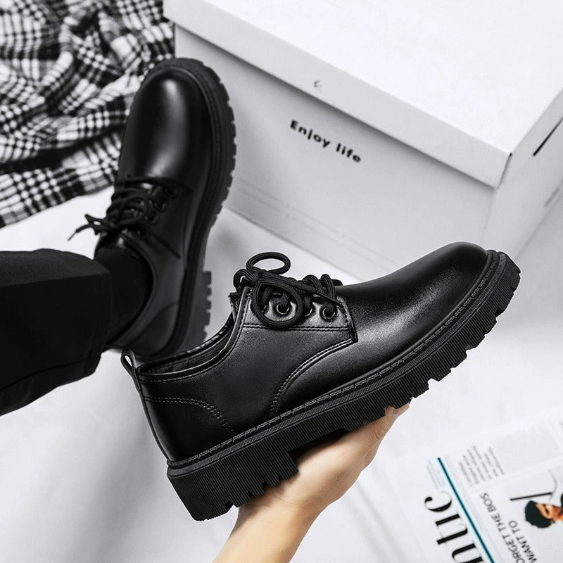 Herren Elegante Schnürschuhe mit rutschfester und stoßdämpfender Sohle