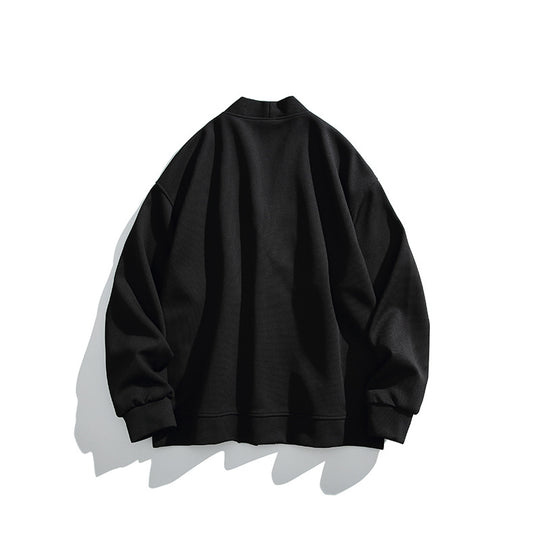Herren weit geschnittene Kimono-Jacke im Hanfu-Stil mit Kordelverschlüssen und aufgesetzten Taschen Shop Nory