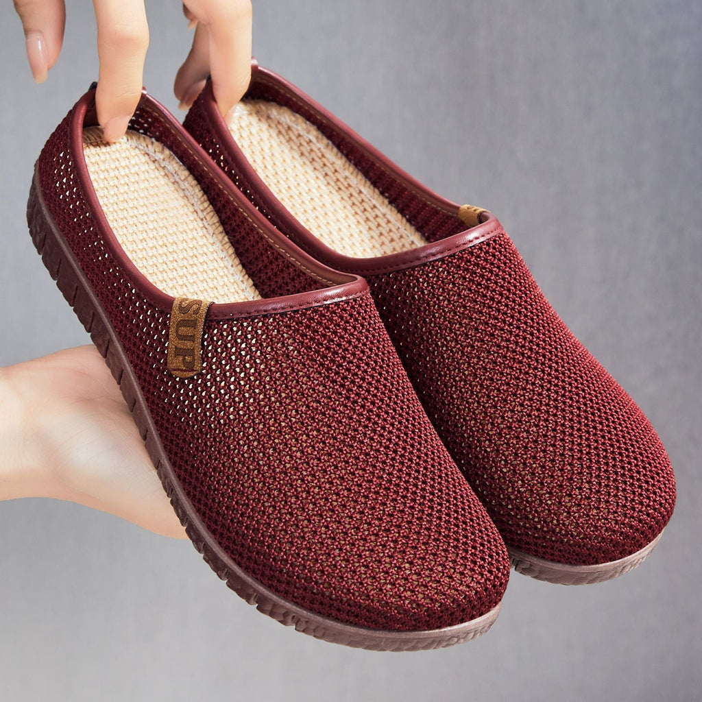 Damen Bequeme Mesh-CLogs mit rutschfester Sohle und atmungsaktivem Design