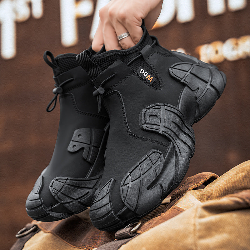 Herren robuste Outdoor Boots mit stabiler Sohle