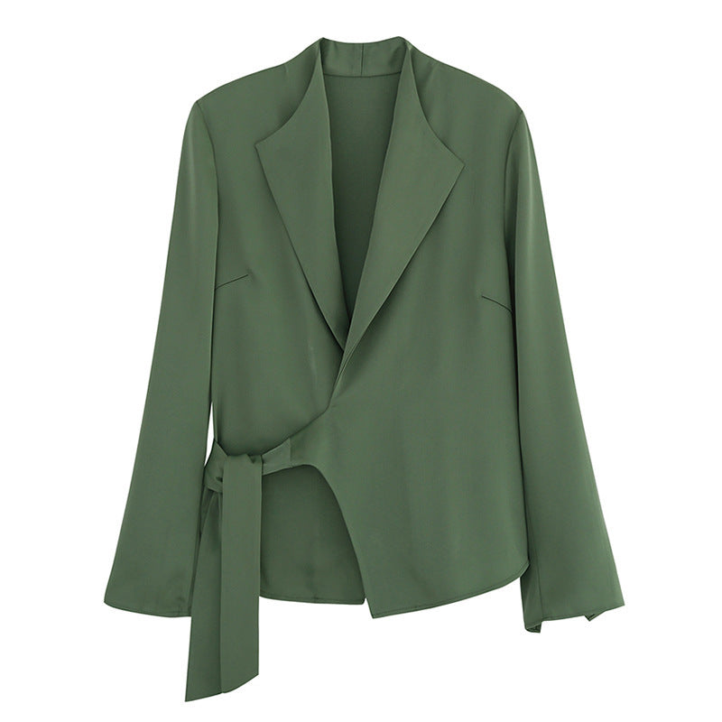 Damen eleganter Wickelblazer Shop Nory