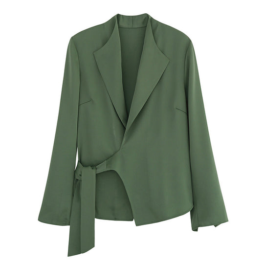 Damen eleganter Wickelblazer Shop Nory
