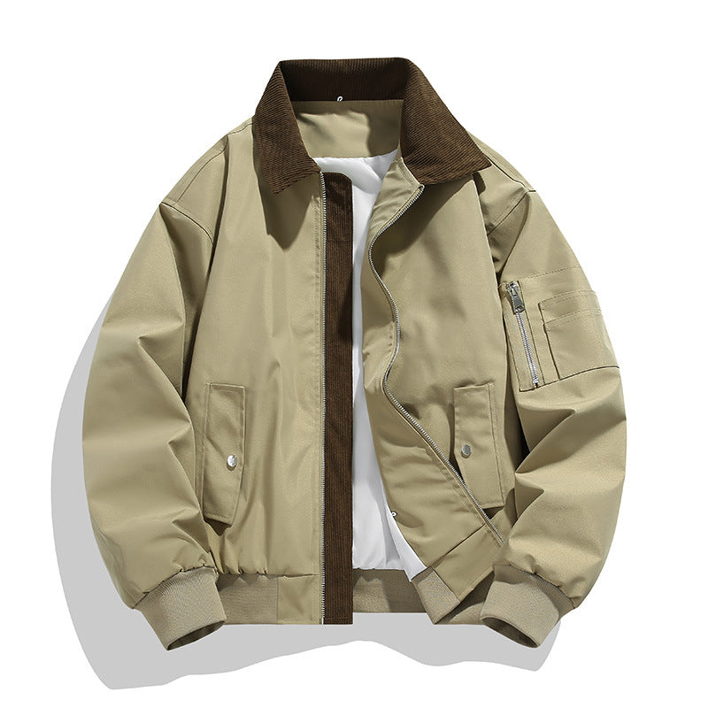 Herren Modische Übergangsjacke mit Steppdesign Shop Nory