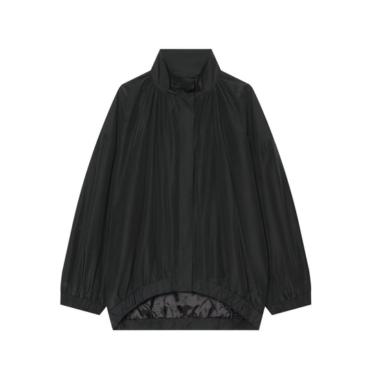 Damen Leichte wasserabweisende Oversize Windjacke mit Stehkragen Shop Nory
