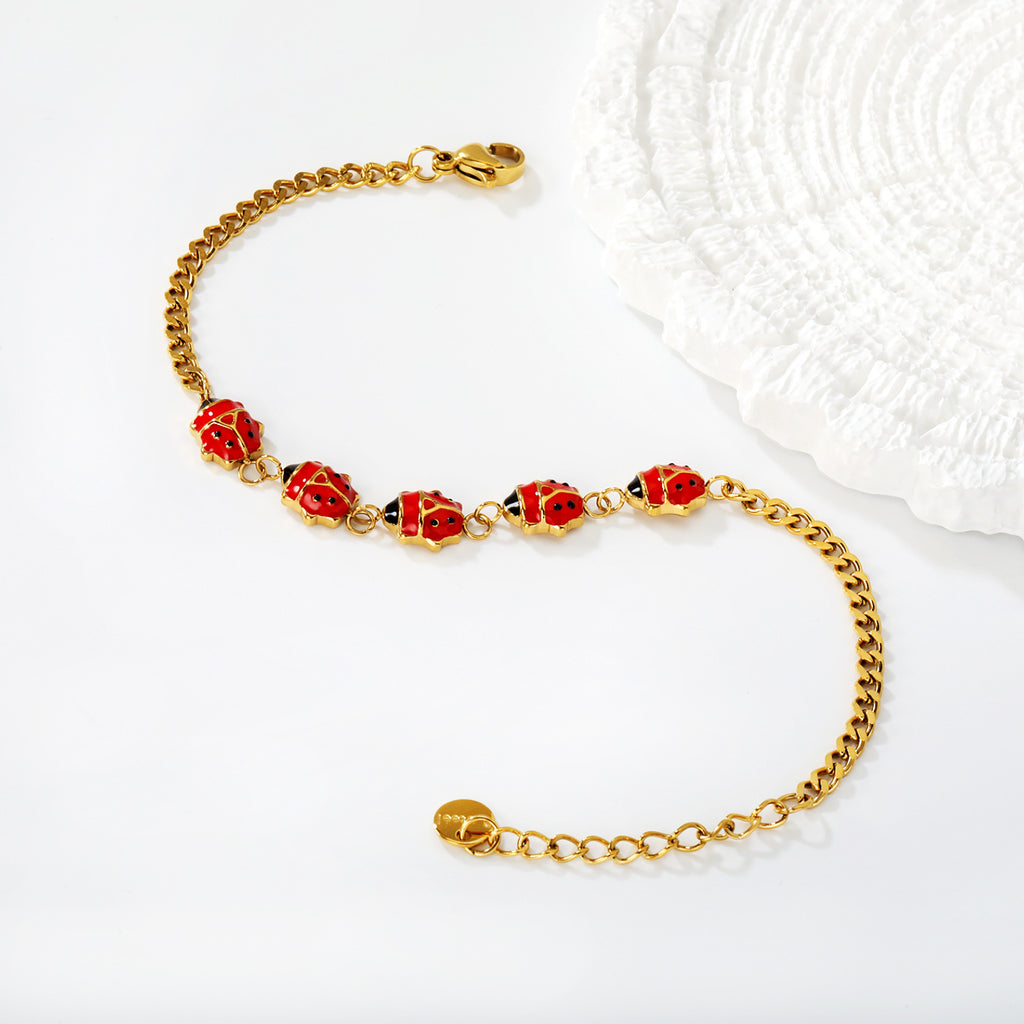 Damen Armband mit fröhlichen Wassermelonenanhängern und flexiblem Design Shop Nory