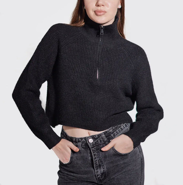 Damen Weite High-Waist-Jeans mit geradem Bein und sichtbaren Teilungsnähten Shop Nory
