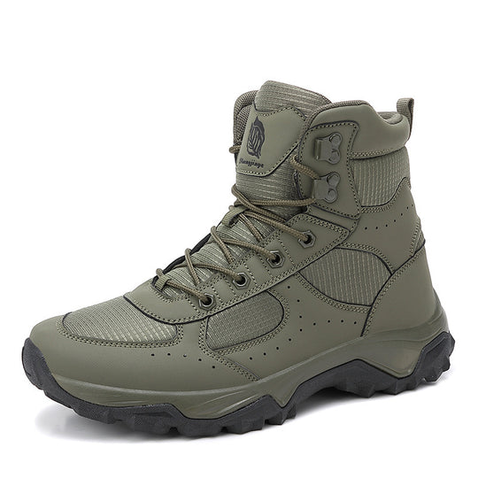 Herren Robuster Trekking- und Einsatzstiefel mit Knöchelstütze und profilierter Gummisohle Shop Nory