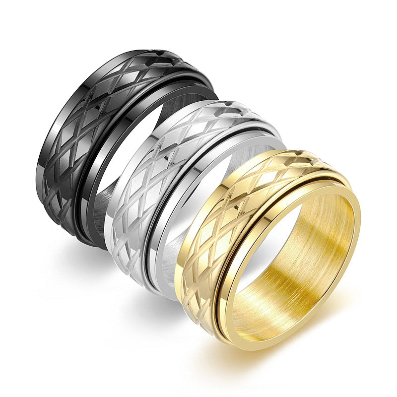 Herren Ring mit kunstvollem geflochtenem Design Shop Nory