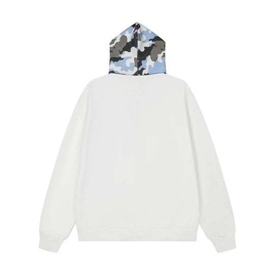 Damen Kapuzen-Sweatshirt mit überlanger Schal‑Optik und Frontzip Shop Nory