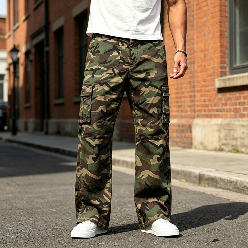Herren Camouflage Cargo-Hose Shop Nory
