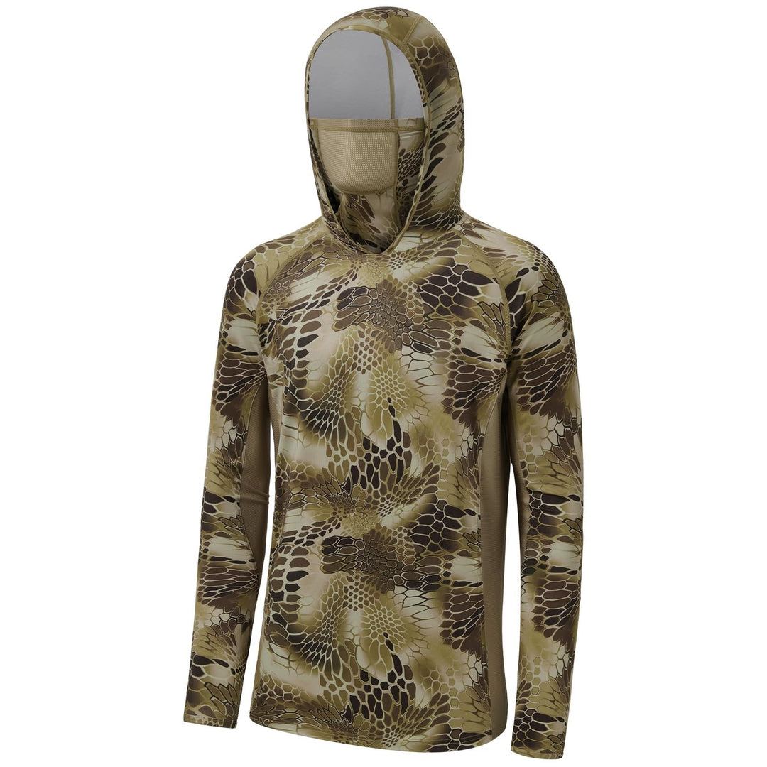 Herren Funktionales Kapuzenshirt mit UV-Schutz