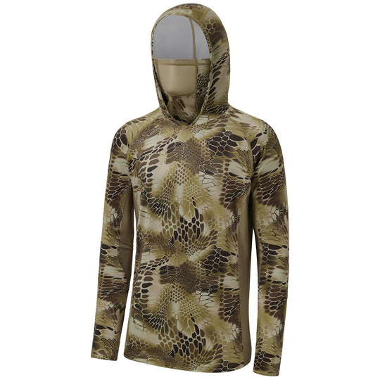 Herren Funktionales Kapuzenshirt mit UV-Schutz