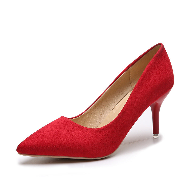 Damen nan spitze Court-Pumps mit schlankem Stilettoabsatz und gepolsterter Komfortinnensohle