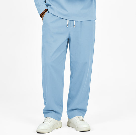 Herren Lässige Jogginghose mit Tunnelzug und geradem Schnitt Shop Nory