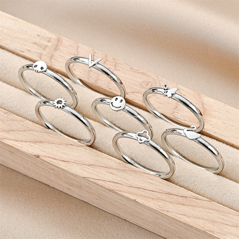 Damen minimalistischer Ring mit Pfeilmotiv Shop Nory