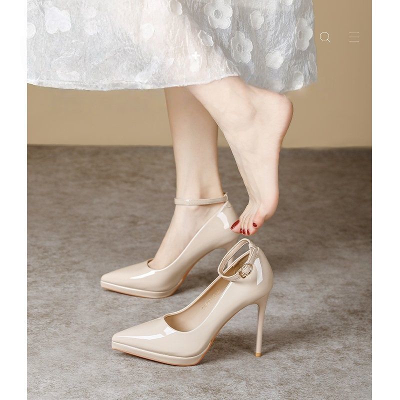 Damen spitze High Heel Pumps Shopnory