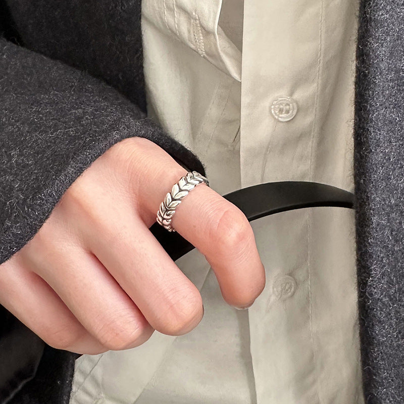 Damen Offener Ring mit gefächertem Design Shop Nory
