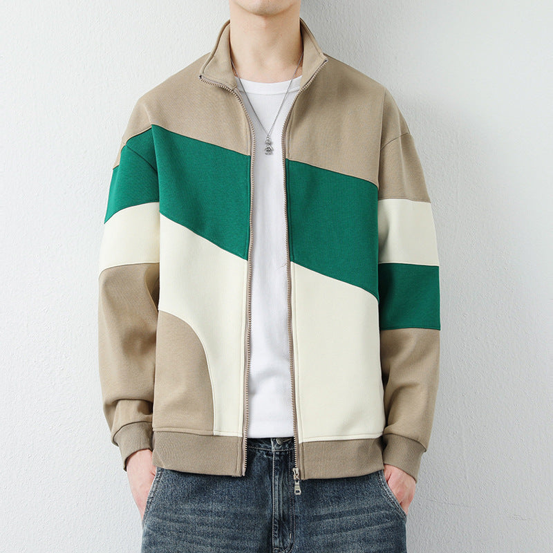 Herren zeitgemäße Sportjacke Shop Nory
