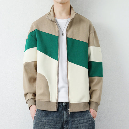Herren zeitgemäße Sportjacke Shop Nory