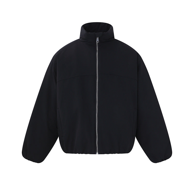 Unisex Leichter Boxy‑Pufferblouson mit hohem Stehkragen und elastischem Saum Shop Nory