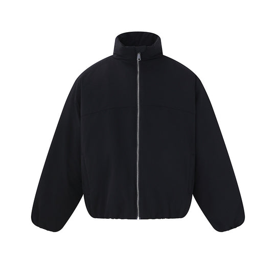 Unisex Leichter Boxy‑Pufferblouson mit hohem Stehkragen und elastischem Saum Shop Nory