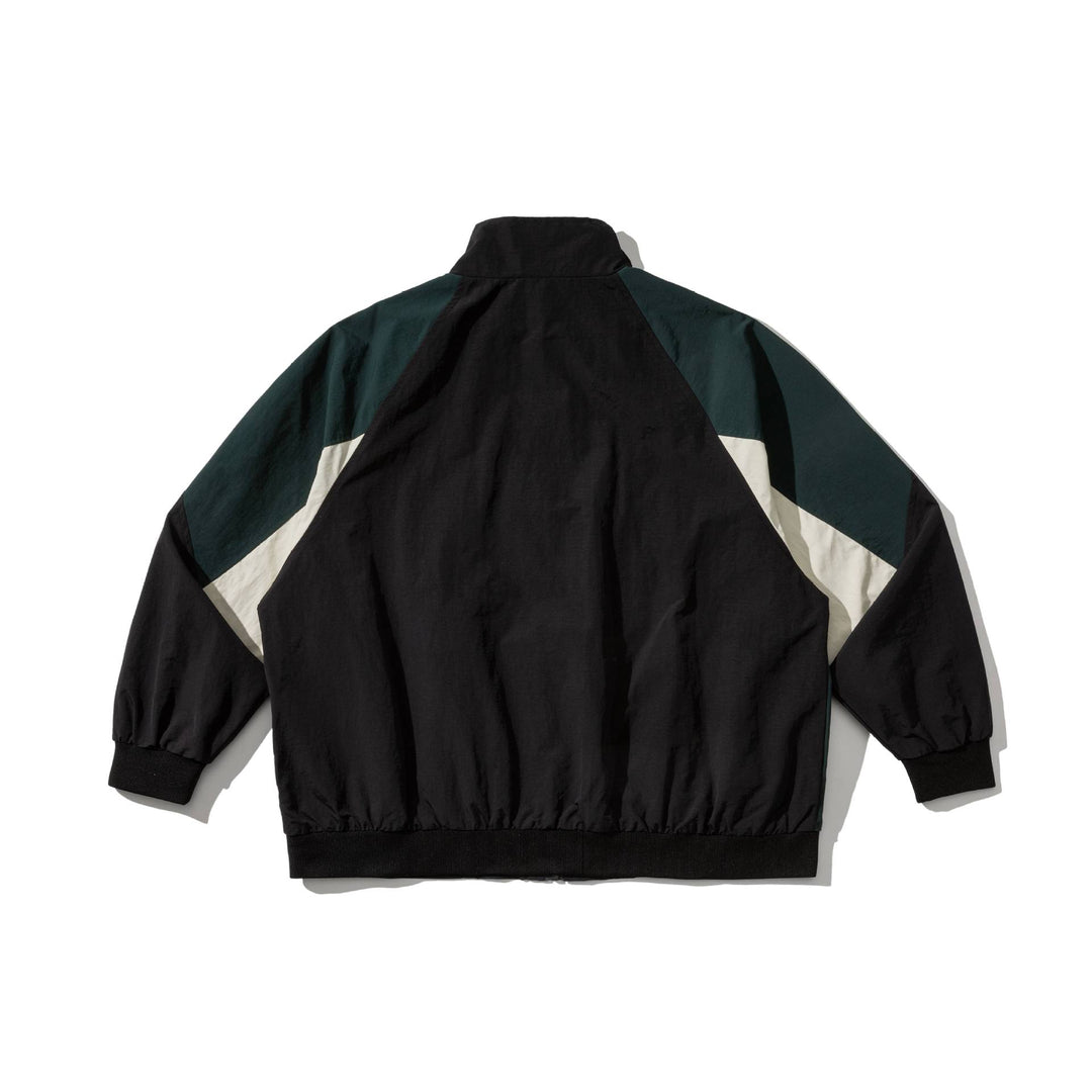 Unisex Boxy-Trackjacke im Retro-Utility-Look mit hohem Funnelkragen Shop Nory