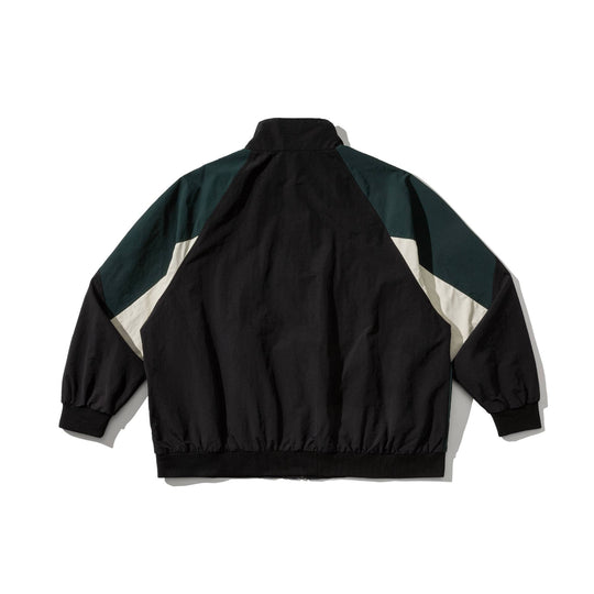 Unisex Boxy-Trackjacke im Retro-Utility-Look mit hohem Funnelkragen Shop Nory