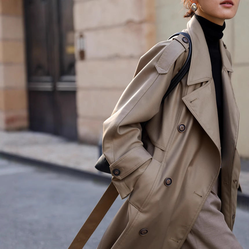 Damen eleganter Trenchcoat Shop Nory