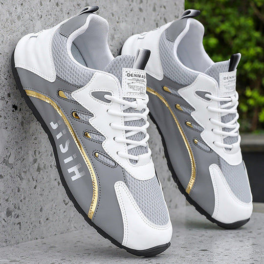 Herren Sportschuhe mit atmungsaktivem Mesh-Obermaterial und rutschfester Sohle