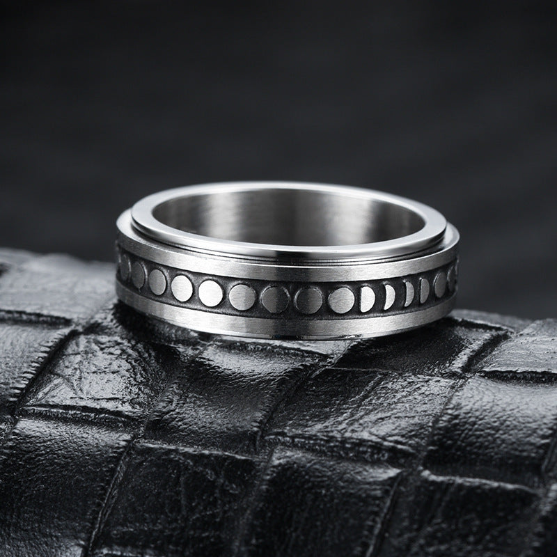 Herren Ring mit elegantem floralen Motiv Shop Nory