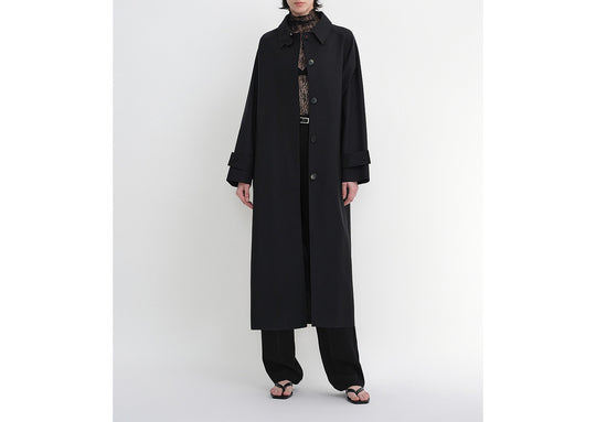 Damen Elegante lange Trenchcoat Shop Nory