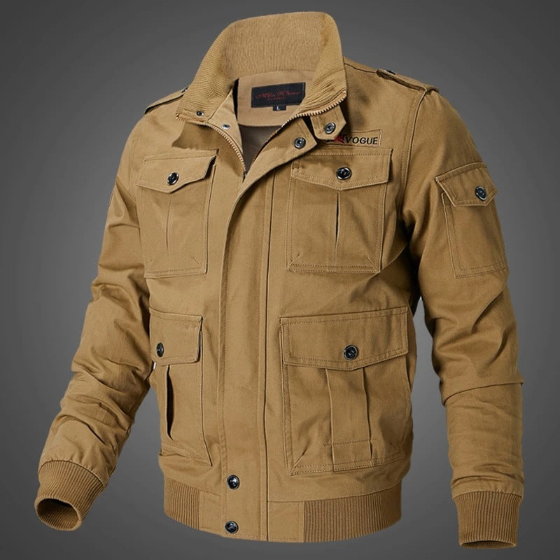 Herren Militärjacke mit zahlreichen Taschen Shop Nory